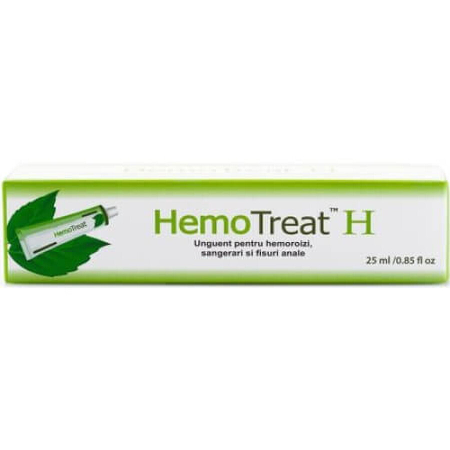 Hämorrhoiden-Salbe Hemotreat H, 25 ml, GlobalTreat