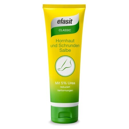 Salbe für verdickte und rissige Haut an den Füßen, 75 ml, Efasit Classic