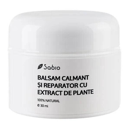 Beruhigender und reparierender Balsam mit Kräuterextrakt, 30 ml, Sabio