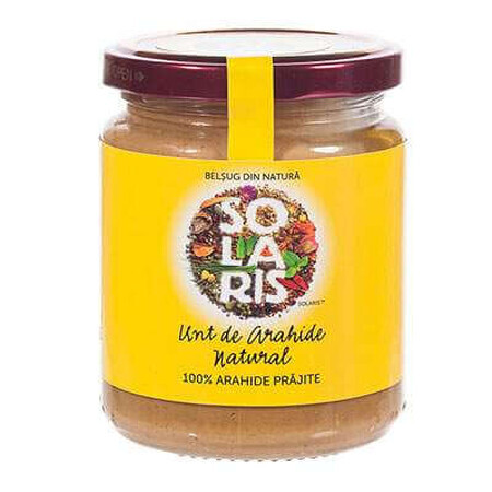 Natürliche Erdnussbutter, 250 g, Solaris