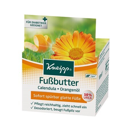 Unt de picioare cu galbenele, 100 ml, Kneipp