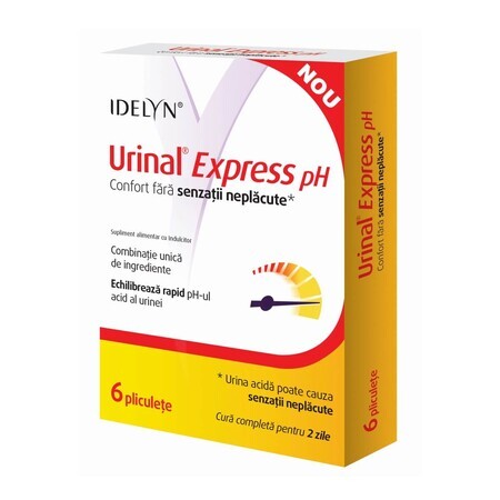 Urinal Express pH, 6 Portionsbeutel, Walmark
