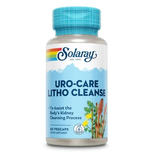 Uro-Care Litho Cleanse Solaray, 60 capsule, Secom