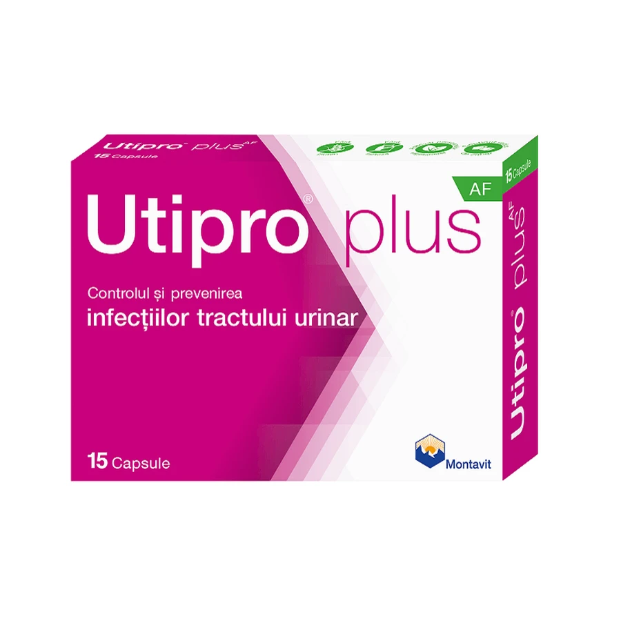 Utipro plus, 15 cápsulas, Montavit