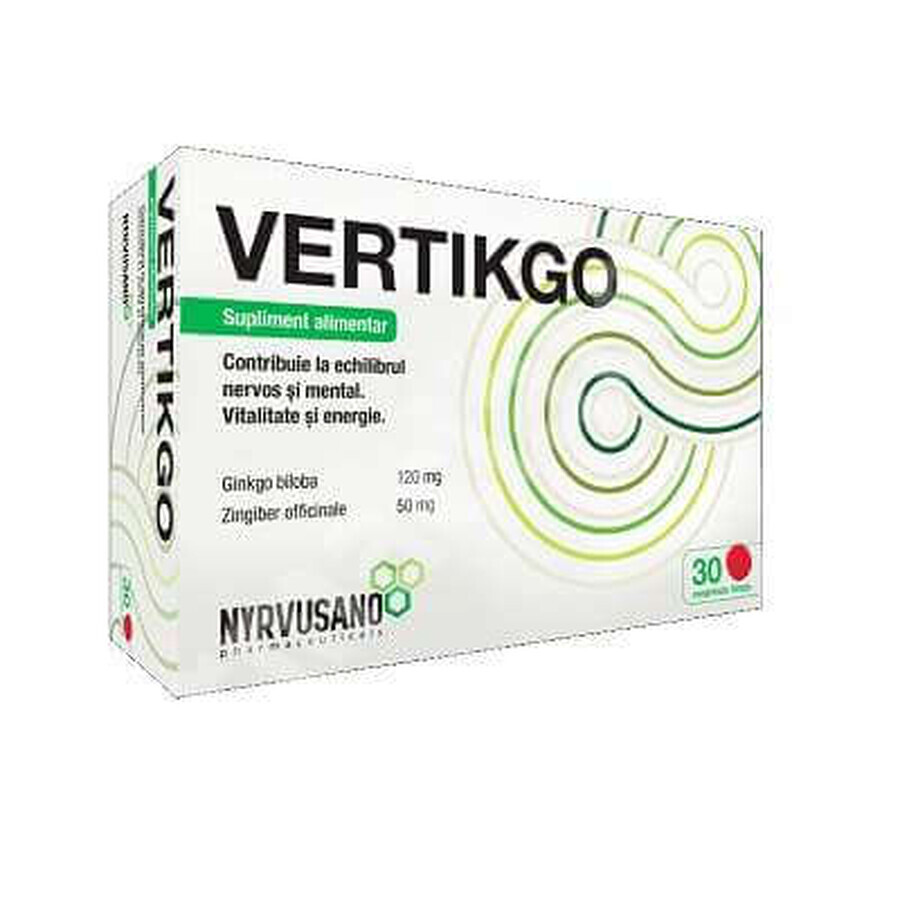 Vertikgo, 30 Tabletten, Nyrvusano Pharmaceuticals Bewertungen