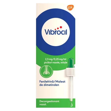 Vibrocil Nasentropfen, 15 ml, Gsk