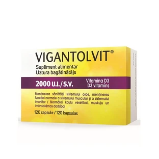 Vigantolvit 2000 I.E. Vitamin D3, 120 Kapseln, Catalent 