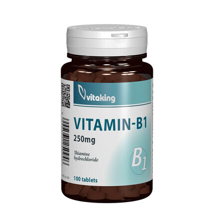 Vitamin B1 250 mg, 100 Tabletten, VitaKing
