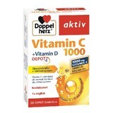 Vitamina C 1000 + Vitamina D, Depot, 30 comprimate, Doppelherz