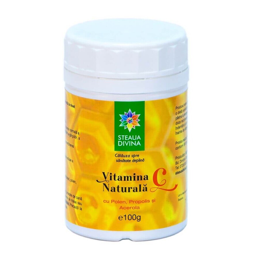 Natural Vitamin C, 100 g, Divine Star