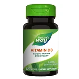 Vitamin D3 2000 IU Nature's Way, 120 capsules, Secom