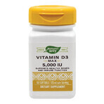 Vitamin D3 5000 IU Nature's Way, 60 Kapseln, Secom