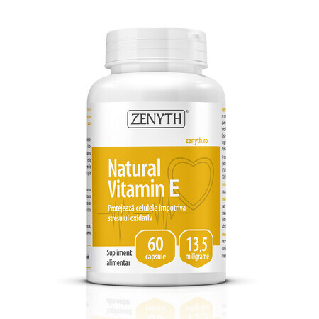 Vitamin E, 60 Kapseln, Zenyth