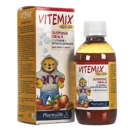 Vitemix Junior suspensie orală, 200 ml, Pharmalife