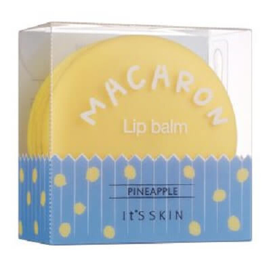 Balsam de buze Macaron Pineapple, 9 g, Its Skin