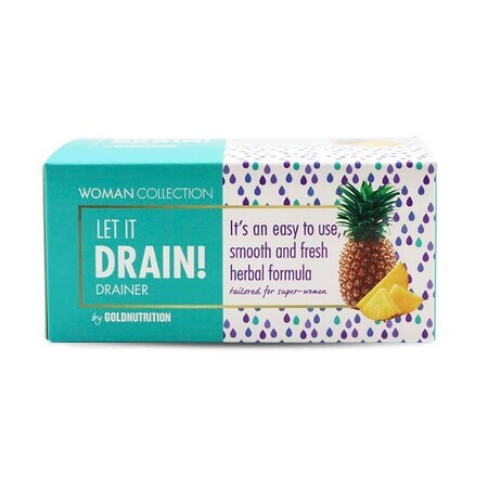 Woman Collection Let it drain, 20 doze x 10 ml, Gold Nutrition