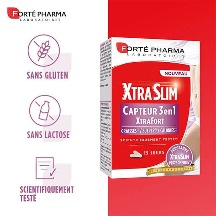 XtraSlim CAPTURE 3 in 1, 60 Kapseln, Forte Pharma