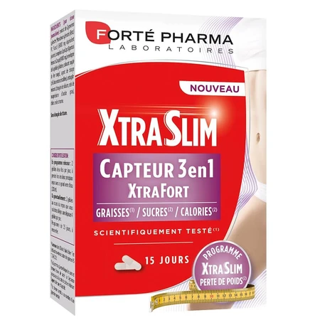 XtraSlim Capteur 3in1, 60 capsules, Forte Pharma