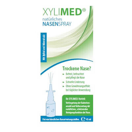 XYLIMED spray nazal natural Miradent, 45 ml, Hanger & Werken