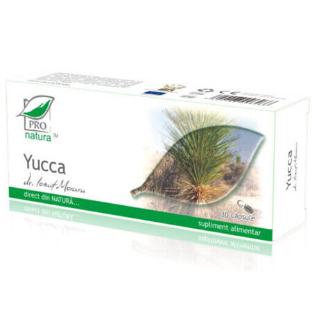 Yucca, 30 capsules, Pro Natura