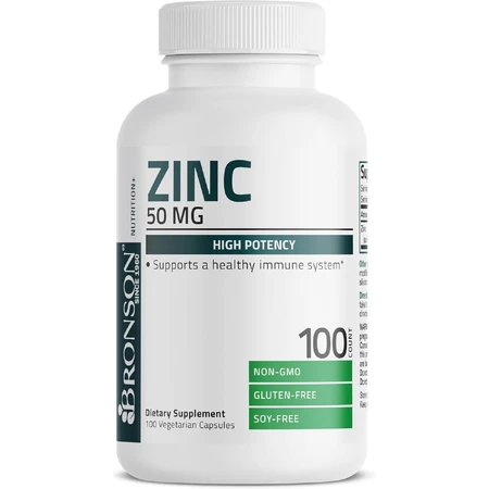 Zinkpicolinaat, 50 mg, capsules, Bronson Laboratories