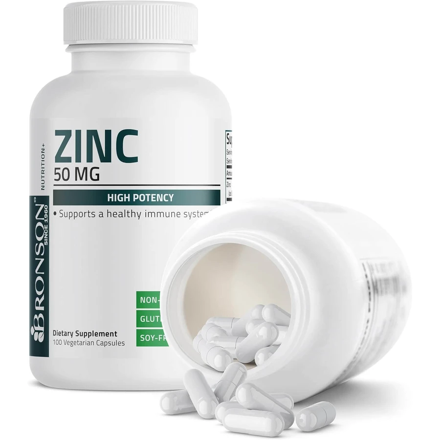 Zinkpicolinaat, 50 mg, capsules, Bronson Laboratories