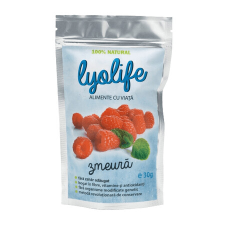 Lyolife gefriergetrocknete Himbeere, 30 g, Lifesense