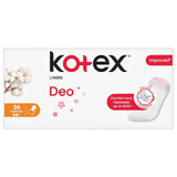 Absorbante zilnice Normal Deo, 56 bucati, Kotex