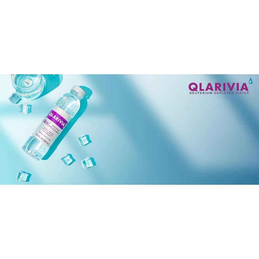 Wasser mit reduziertem Natriumgehalt Qlarivia 25 ppm, 500 ml, Mecro System