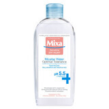 Agua micelar para pieles sensibles y reactivas Tolerancia Óptima, 400 ml, Mixa