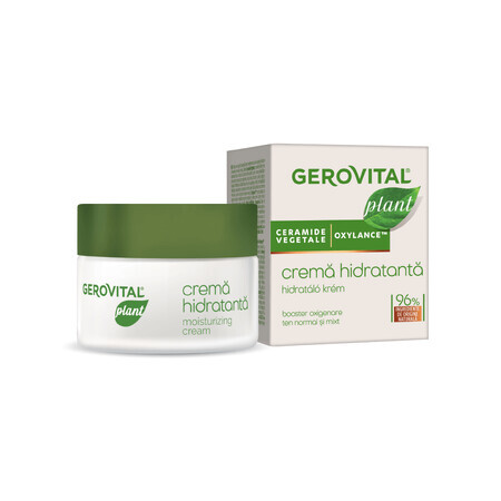 Crema hidratanta pentru ten normal-mixt Plant, 50 ml, Gerovital