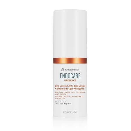 Crema pentru conturul ochilor cu efect anticearcan Endocare Radiance, 15 ml, Cantabria Labs