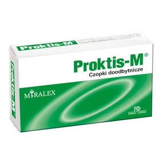 Proktis-M, 10 Rektale Zäpfchen