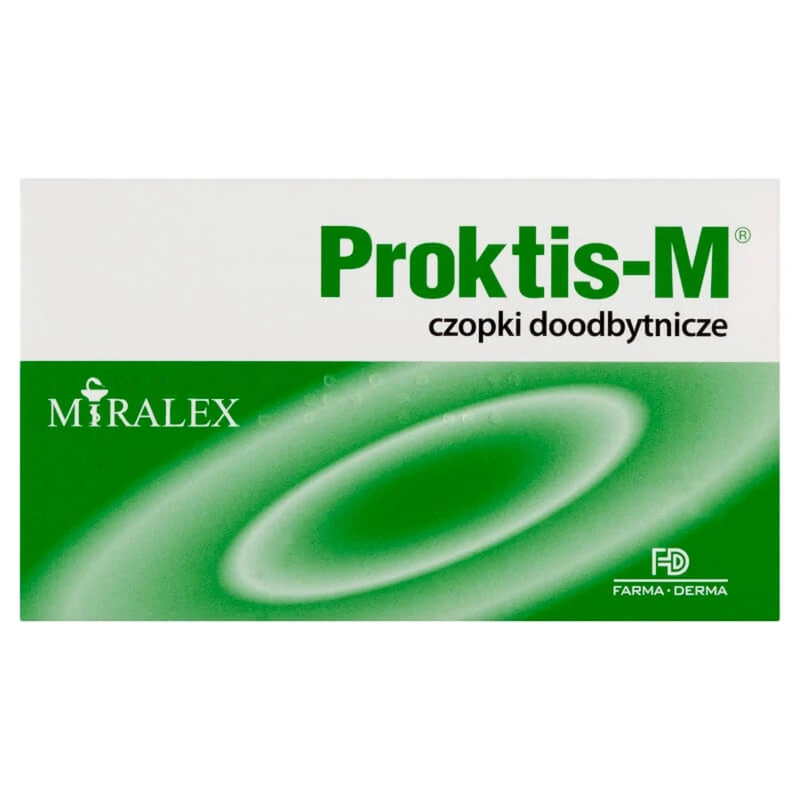 Proktis-M, 10 Rektale Zäpfchen