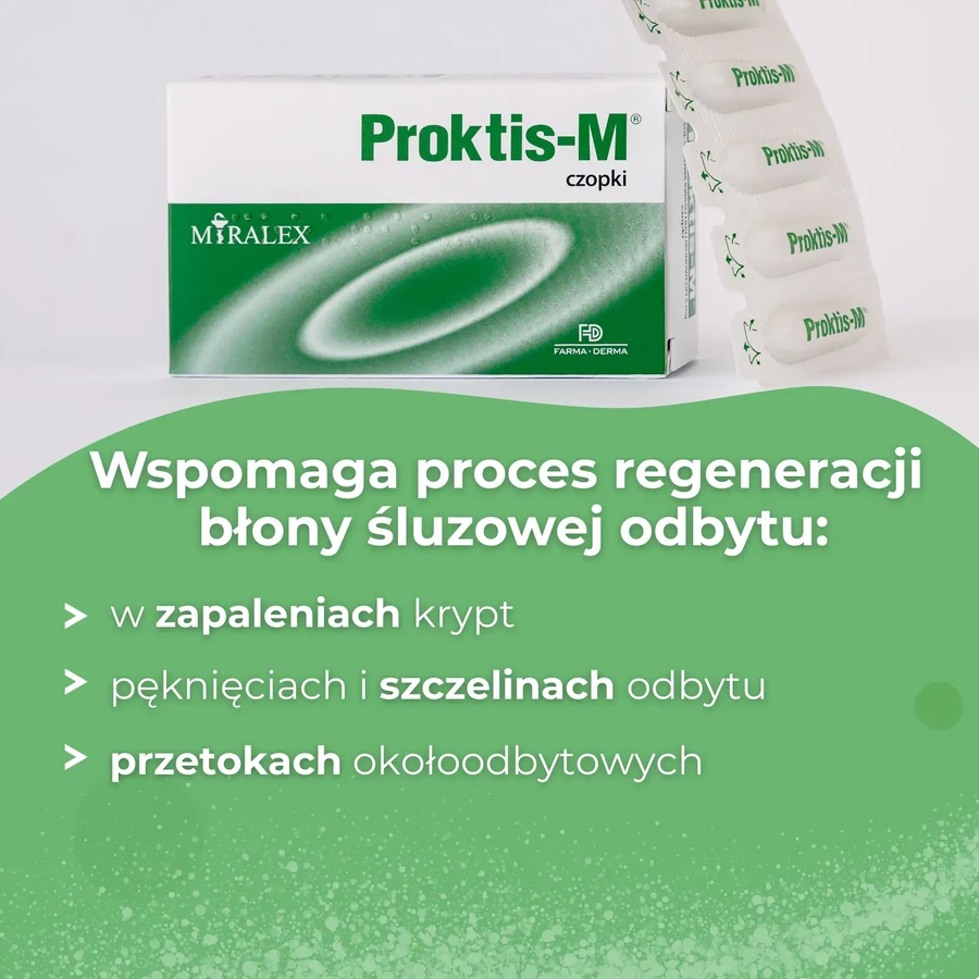 Proktis-M, 10 Rektale Zäpfchen