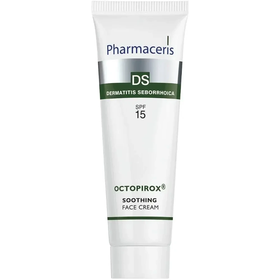 Pharmaceris DS Octopirox, verzachtende gezichtscrème, SPF 15, 30 ml