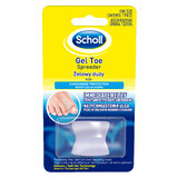 Scholl gel interdigital strap, large, 1 piece