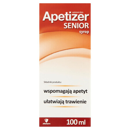 Apetizer Senior, siroop, 100 ml