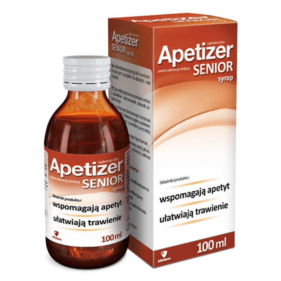 Apetizer Senior, siroop, 100 ml