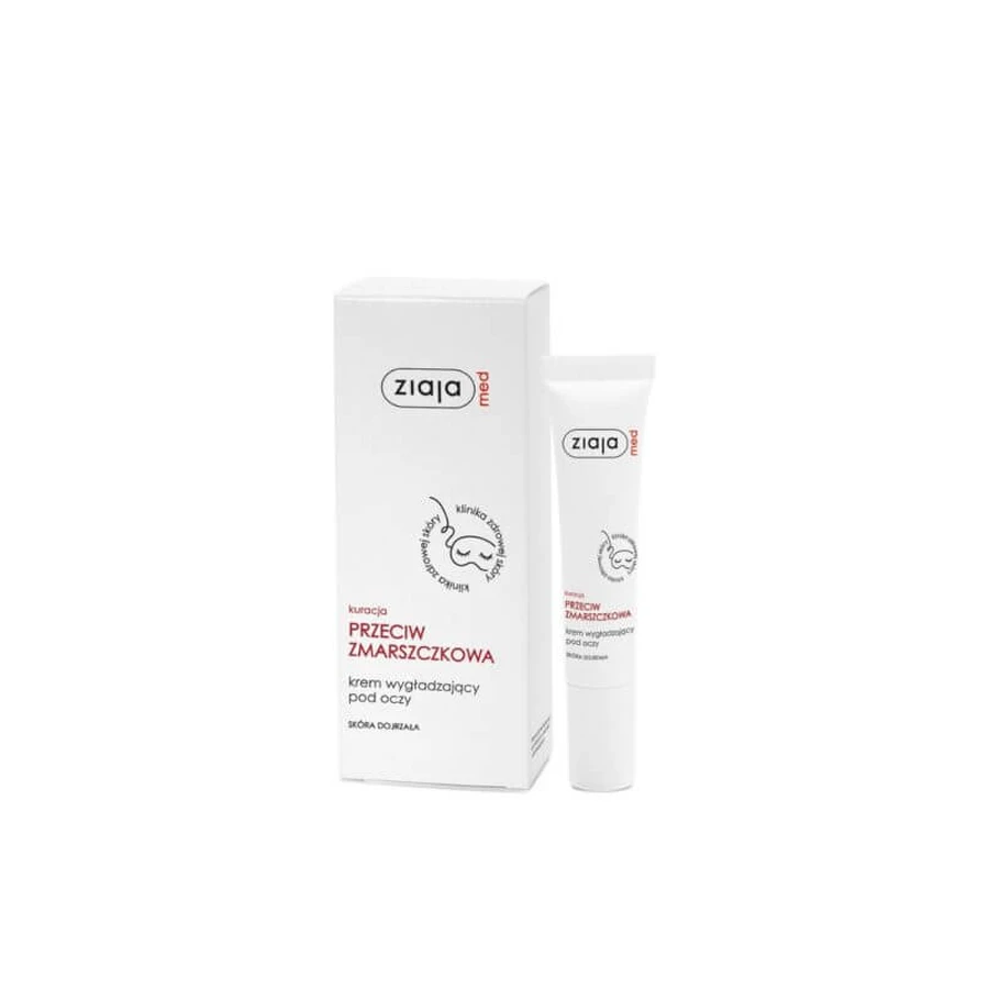 Ziaja Med Anti-wrinkle Treatment, Cremă de ochi, pentru tenul matur, 15 ml