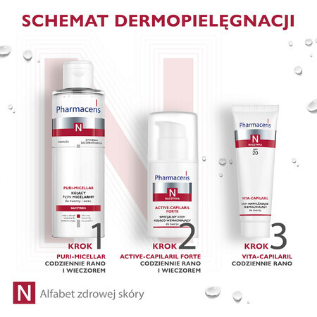 Pharmaceris N Puri-Micellar, Loțiune micelară calmantă pentru față și ochi, 200 ml