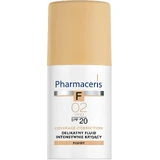 Pharmaceris F Coverage-Correction, vloeistof met fijne dekking, 02 Sand, SPF 20, 30 ml
