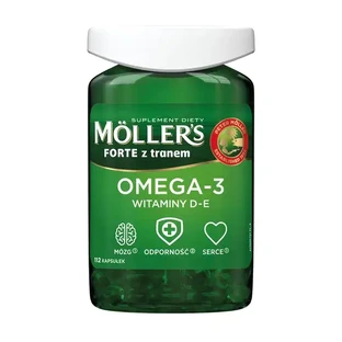 Möller's Fish Oil Forte Omega-3, 112 capsules