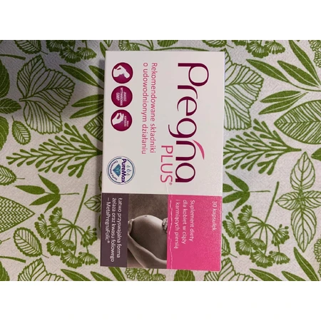 Pregna Plus, für schwangere und stillende Frauen, 30 Kapseln