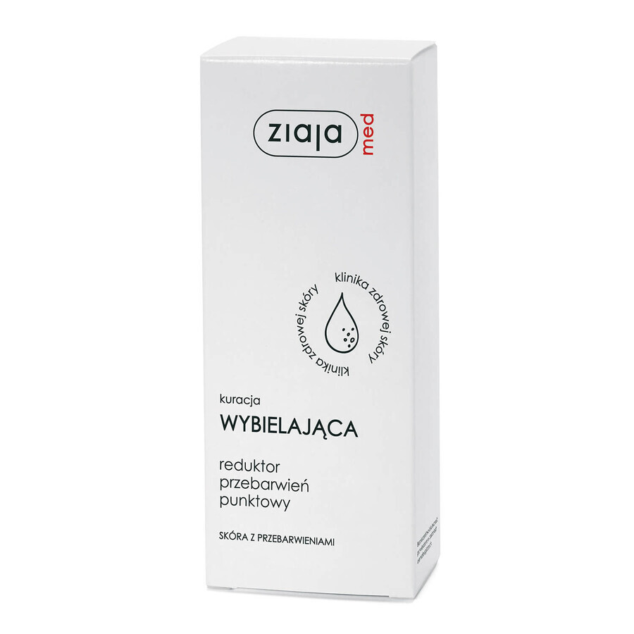 Ziaja Med Whitening Treatment, Reducător de pete, 30 ml