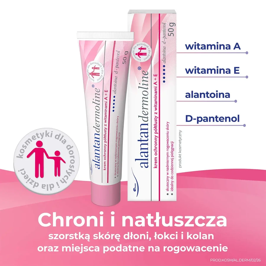 Alantan Dermoline Schutzcreme Vitamin A + E, 50 g