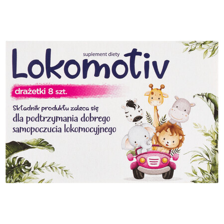 8 Schokoladenpralinen der Marke Lokomotiv