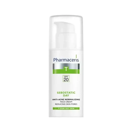 Pharmaceris T Sebostatic Day, Anti-Akne Gesichtscreme SPF 20, 50 ml