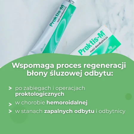 Proktis-M Plus, rectale zalf, 30 g