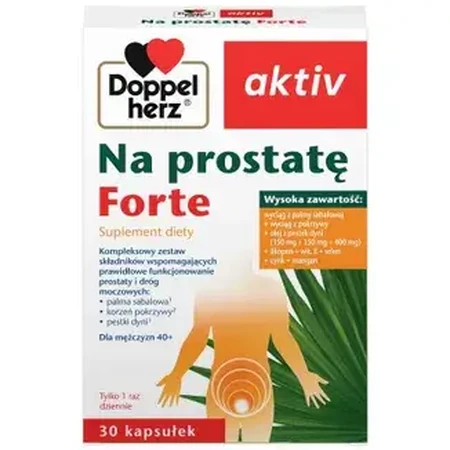 Doppelherz Aktiv Forte Prostata, 30 Kapseln